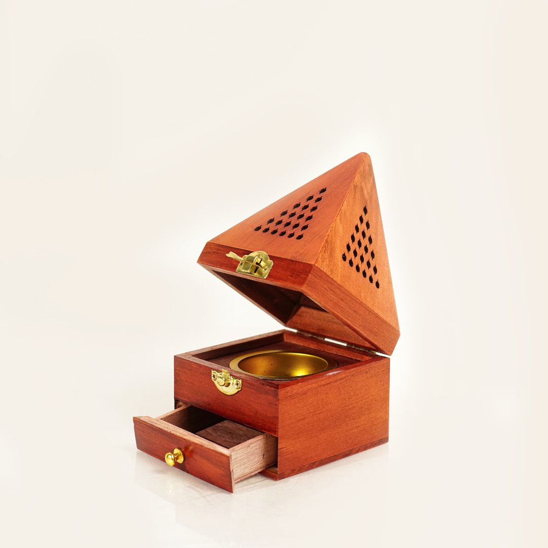 TÉNÉRÉ - ENCENSOIR EN BOIS NATUREL