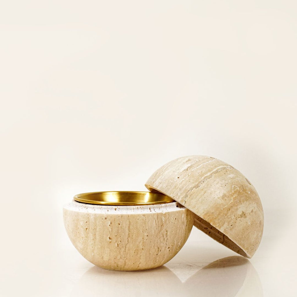 ECLIPSE - ENCENSOIR EN TRAVERTIN